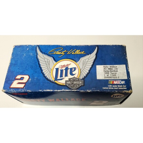 Rusty Wallace 1999 Harley-Davidson Ford Taurus NASCAR 1:24 Action Diecast - Picture 13 of 16